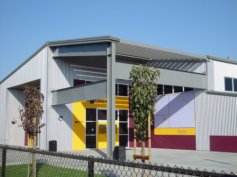 Aspire-Public Schools-Metal Building Aspire metal building