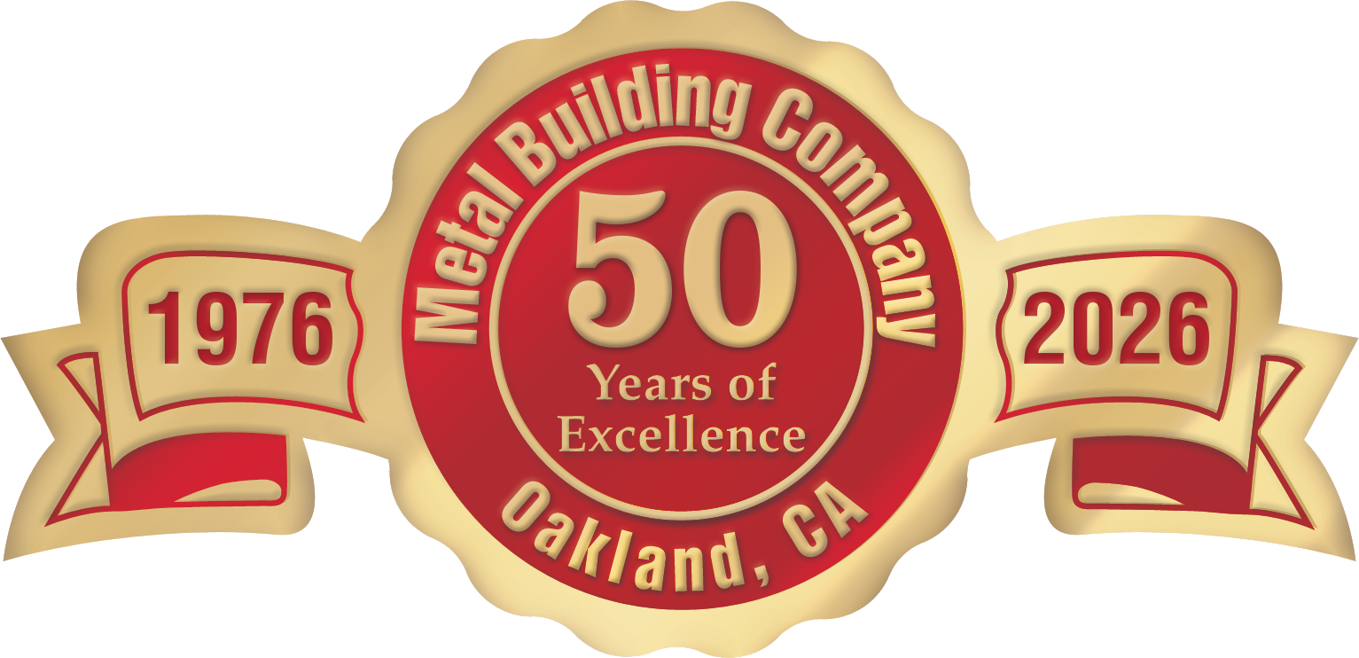 Celebrating 50 years building metal buildings in the Bay Area, CA