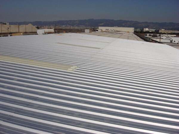 Metal Roof Installation in Progress