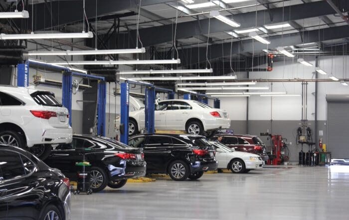 small metal building auto shop