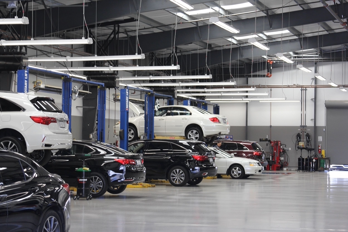 small metal building auto shop