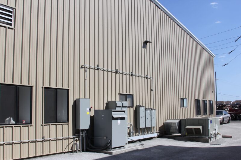 The cost to repair a steel building like this one can change quickly