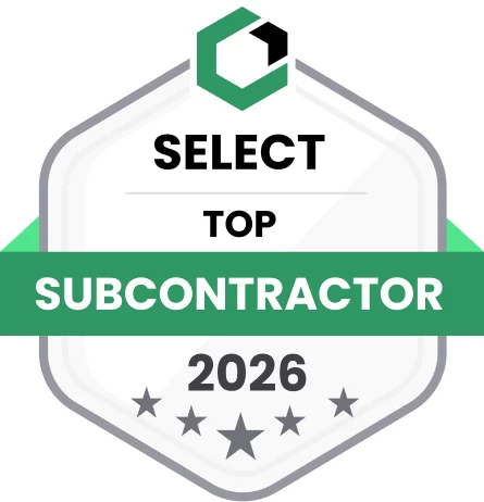 select_badge_2026 Top Metal Building Contractor award by compass for 2026